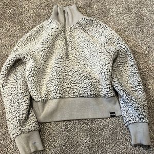 COPY - PINK Victoria’s secret Fuzzy Sweater Womens XS in Grey